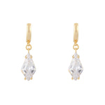 Ballinger Shine Bright Rhombus Drop Earrings Gold