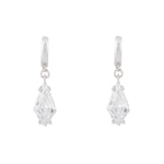 Ballinger Shine Bright Rhombus Drop Earrings Silver