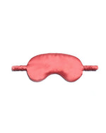 VUJVUJ 100% Mulberry Italian Silk Coral Sleep Mask