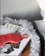 VUJVUJ 100% Mulberry Italian Silk Coral Sleep Mask