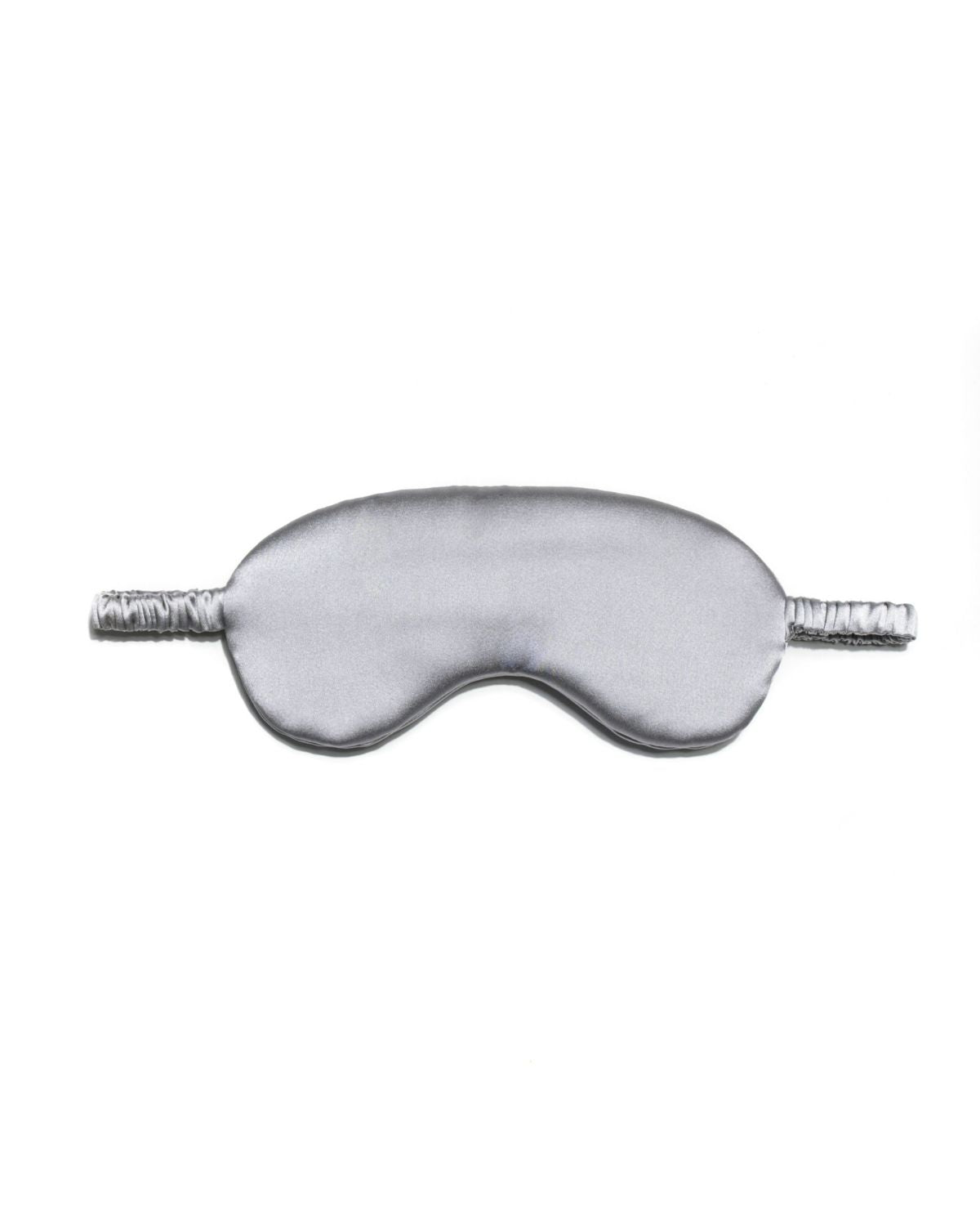 VUJVUJ 100% Mulberry Italian Silk Grey Sleep Mask