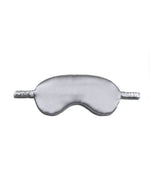 VUJVUJ 100% Mulberry Italian Silk Grey Sleep Mask