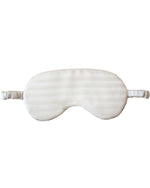 VUJVUJ 100% Mulberry Italian Silk Pearl White Sleep Mask