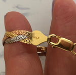 Italian Silver Braided Bangles