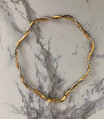 Italian Silver Braided Bangles