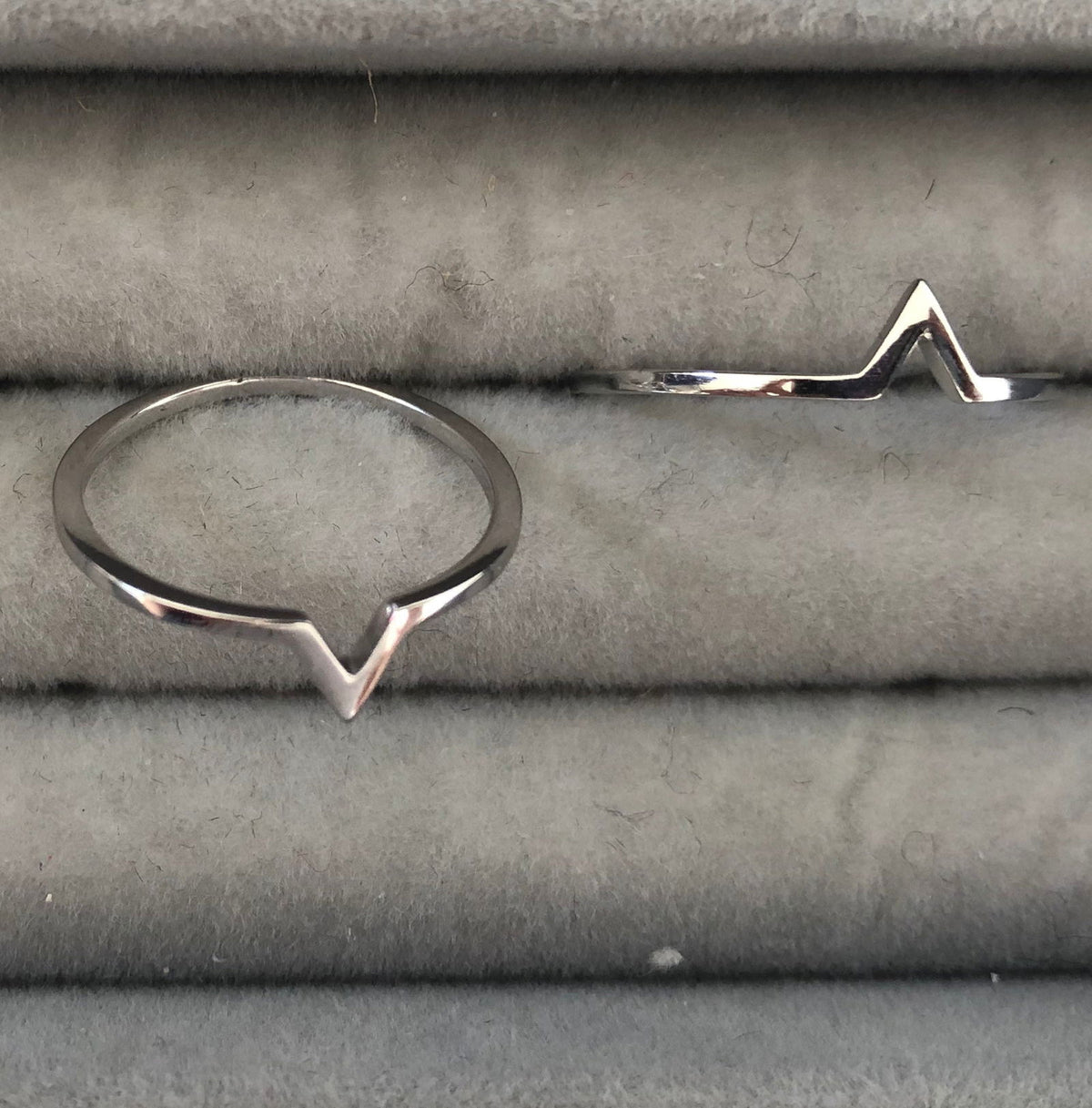 Silver Rings without Stones silver
