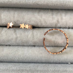 Silver Rings without Stones