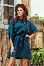 Numoco Sofia Butterfly Day Dress Green