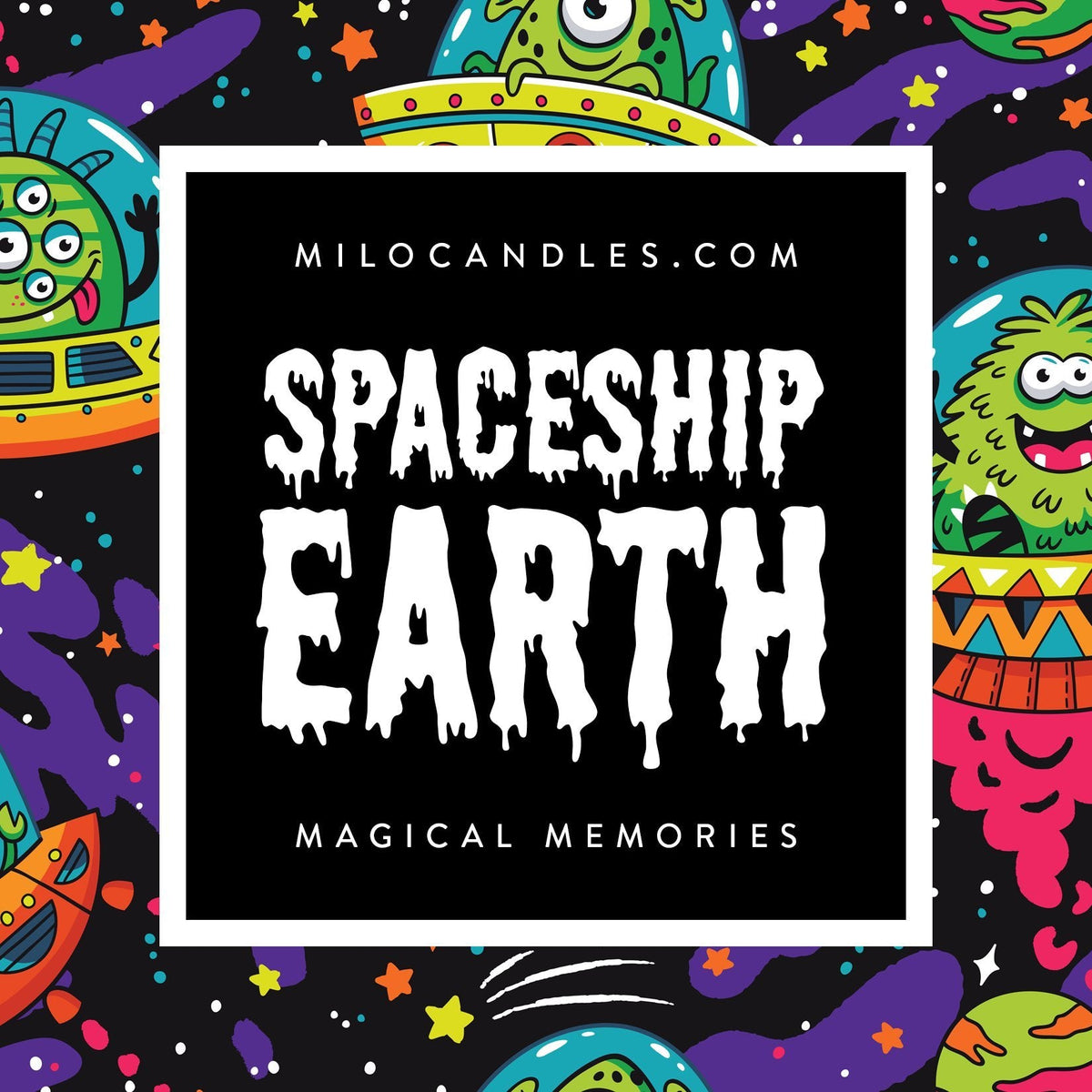 Spaceship Earth Candle | Sandalwood