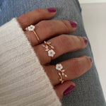 Spring Flowers - Rings with Single Flower