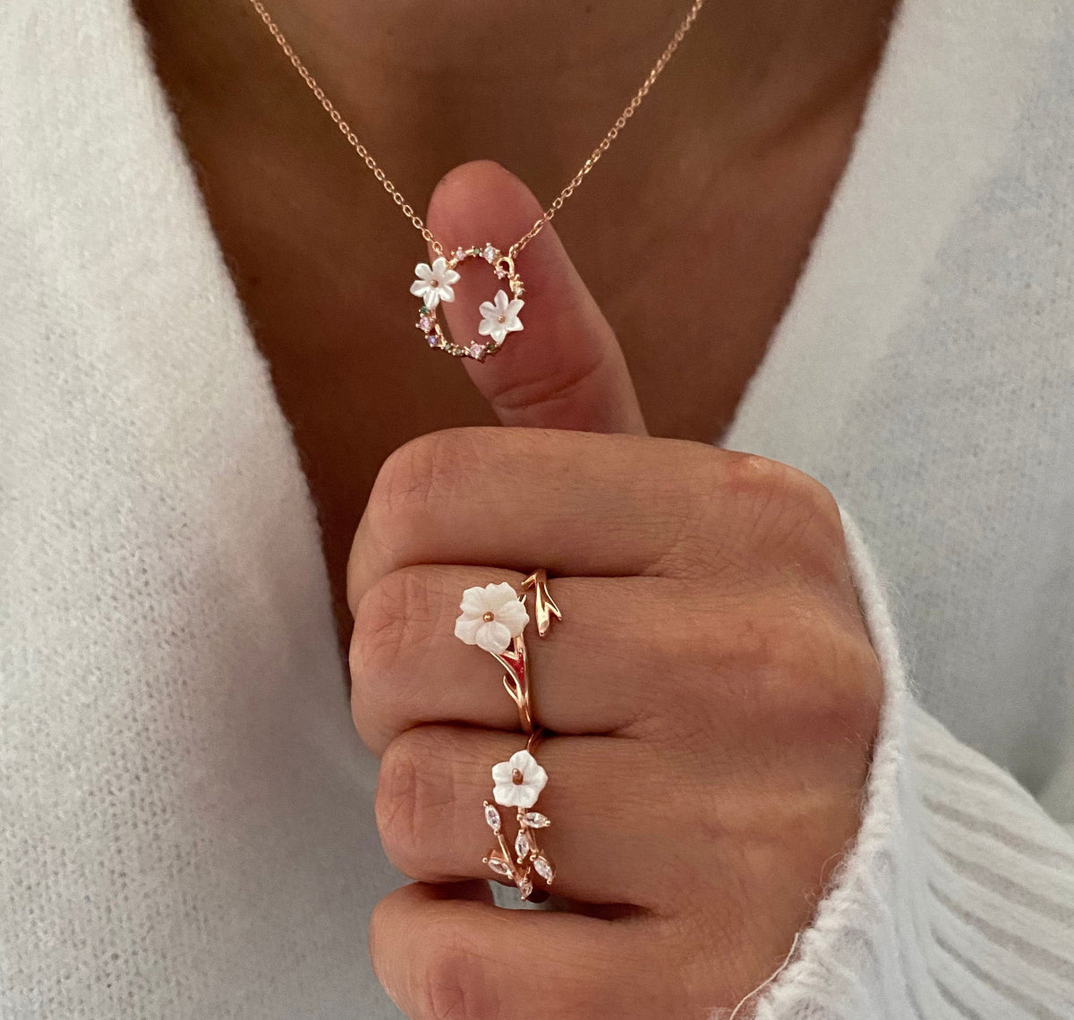 Spring Flowers - Rings with Single Flower