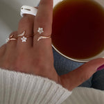 Spring Flowers - Rings with Single Flower
