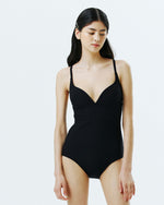 Qua Vino Street Odette Heart Neck Black Swimsuit