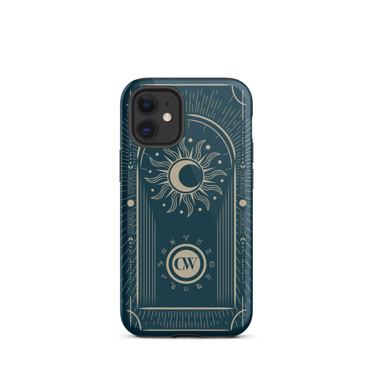 Tarot iPhone Case - Midnight Blue iPhone 12 mini