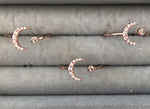 Thin Rings with Clear Zircon Stones - Sparkle Collection