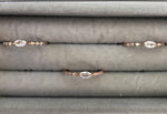 Thin Rings with Clear Zircon Stones - Sparkle Collection