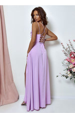 Thin Strap Long Occasion Maxi Dress | With You