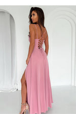 Thin Strap Long Occasion Maxi Dress | With You