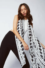 Shinjuku Lanes Tokyo Bamboo Sarong & Scarf Monochrome