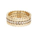 Ballinger Triple Stacking Gold Ring Set
