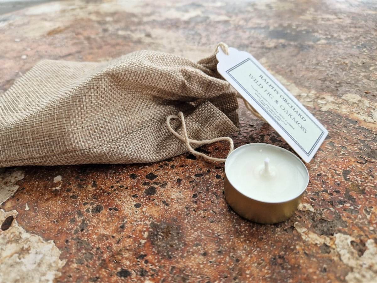 Ralph's Orchard Unscented Natural Coconut & Soy Wax Handpoured Candles