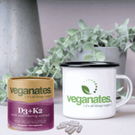 Vegan Vitamin D3 2500IU & K2 MK7 100µg With Elderberry Extract