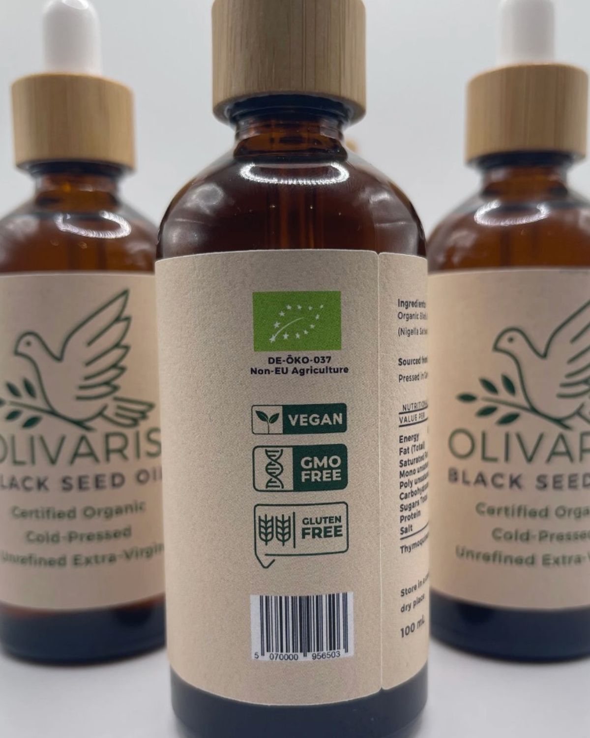 Olivaris Virgin Egyptian Black Seed Oil 100ml