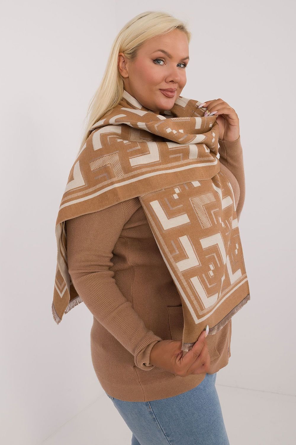 Viscose Wool Mix Shawl 190cm | 9 Colours | AT
