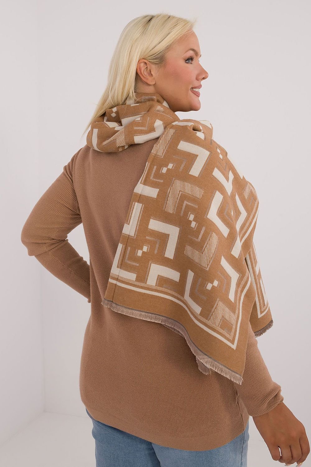 Viscose Wool Mix Shawl 190cm | 9 Colours | AT