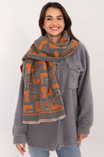 Viscose Wool Mix Shawl 190cm | 9 Colours | AT grey 2 one-size-fits-all