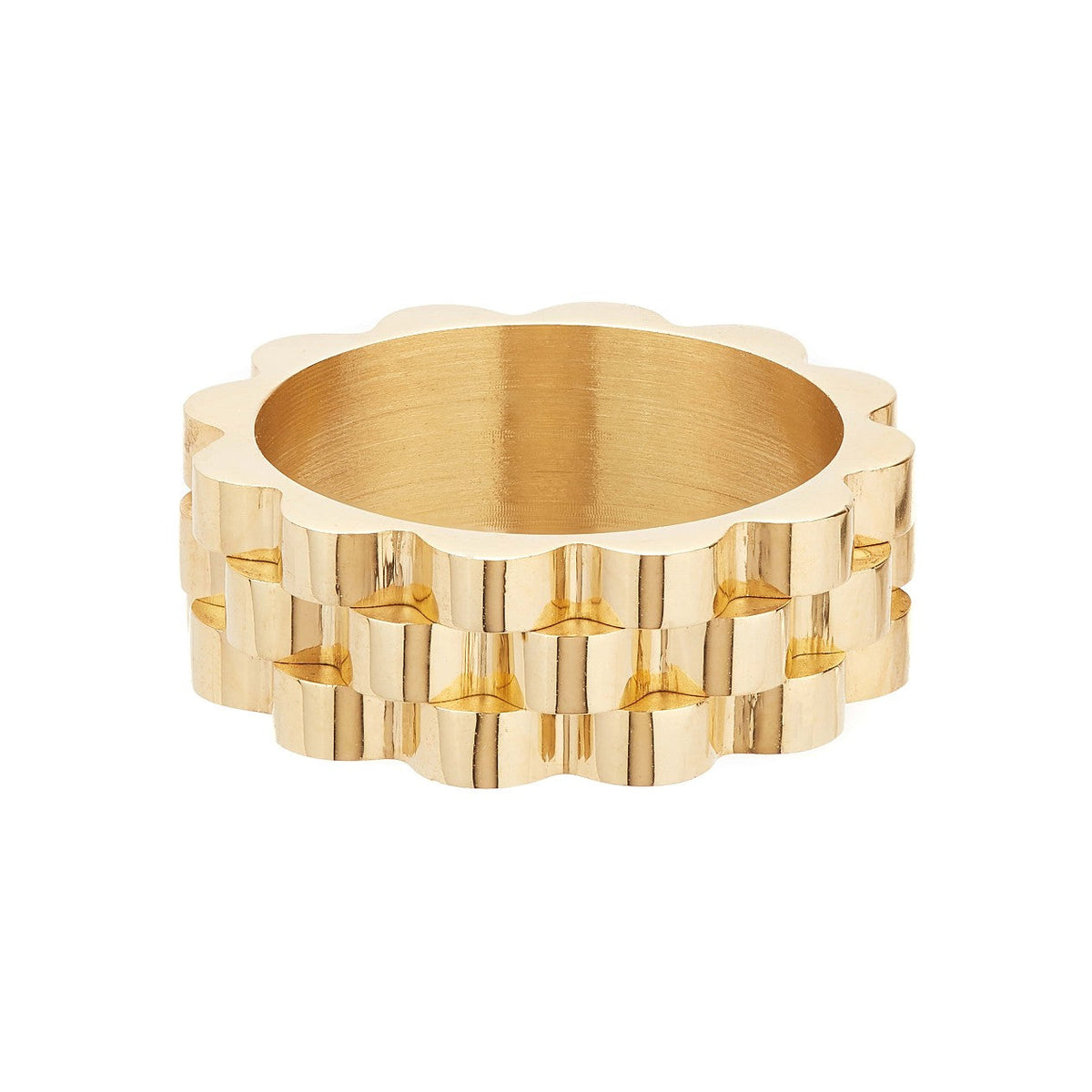 Ballinger Vintage Watch Strap Gold Ring