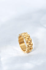 Ballinger Vintage Watch Strap Gold Ring