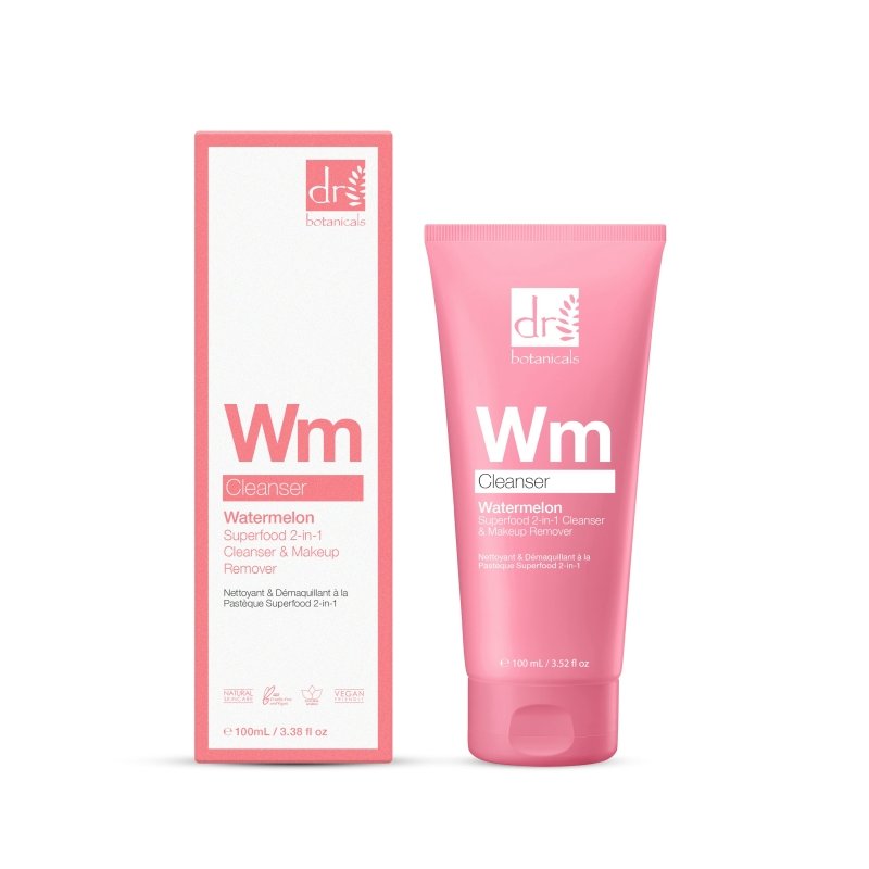 Dr Botanicals Watermelon Superfood 2-In-1 Cleanser & Makeup Remover 100ml