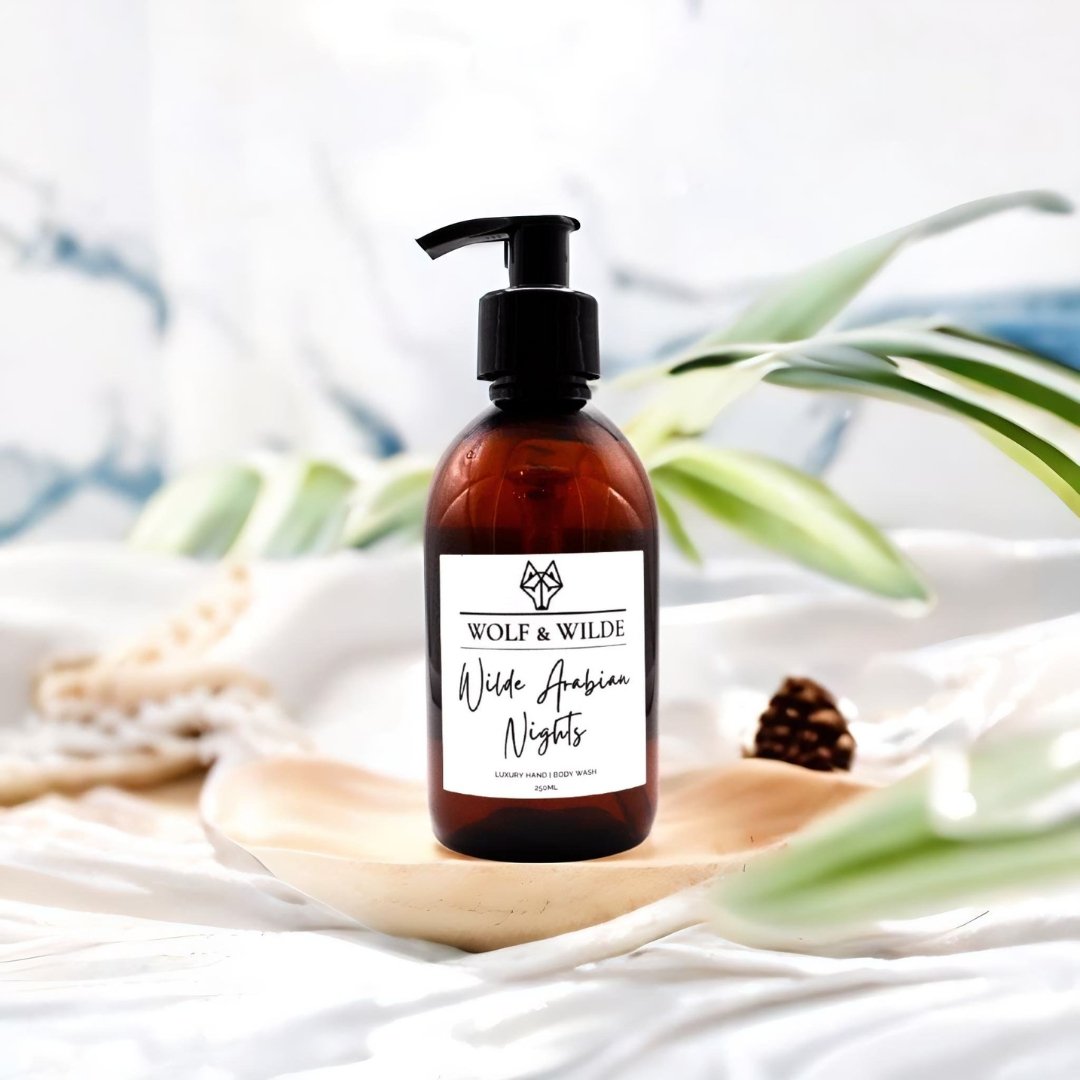 Wolf & Wilde Arabian Nights Luxury 2 In 1 Liquid Soap - Hand & Body Wash 250ml