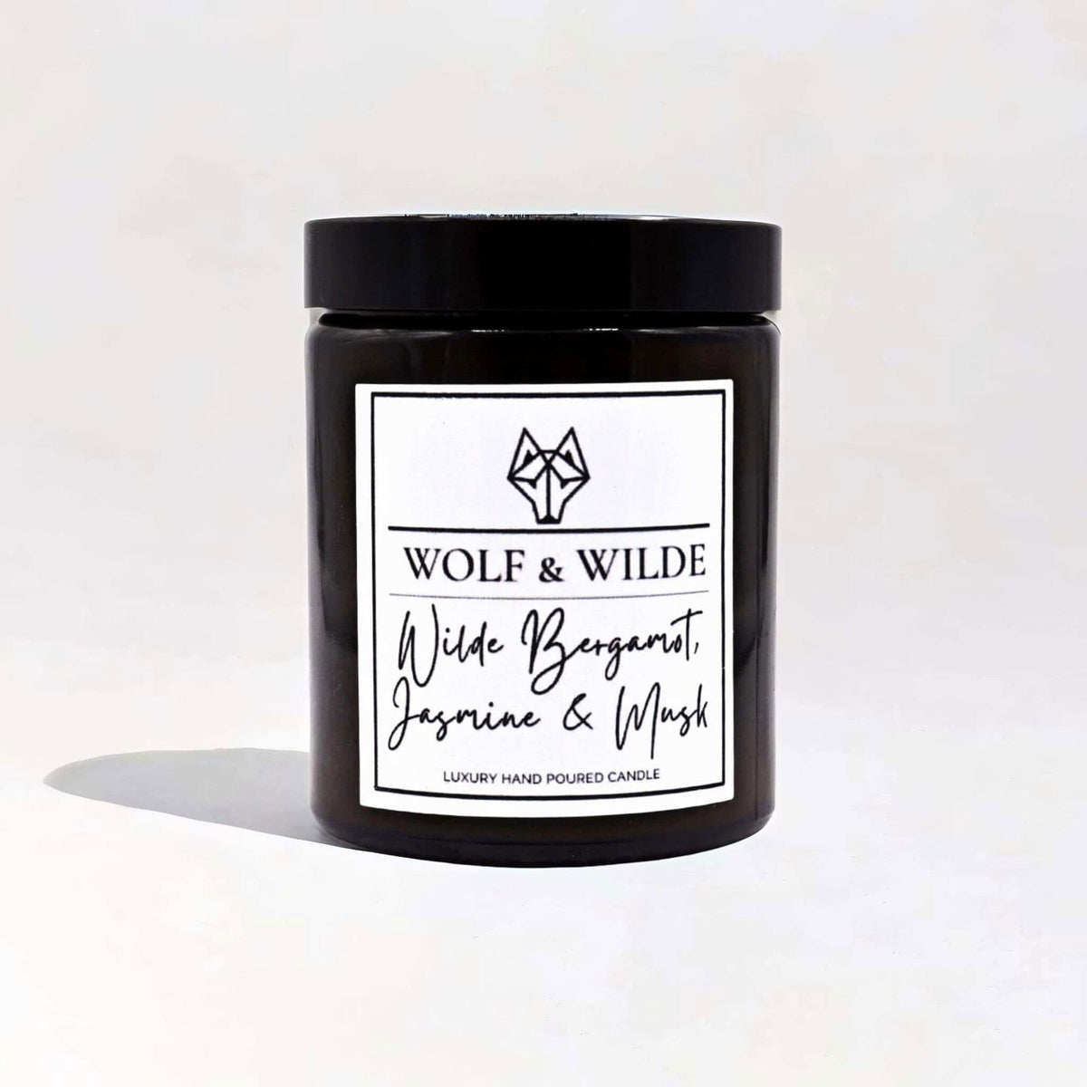 Wolf & Wilde Bergamot, Jasmine & Musk Luxury Aromatherapy Scented Candle