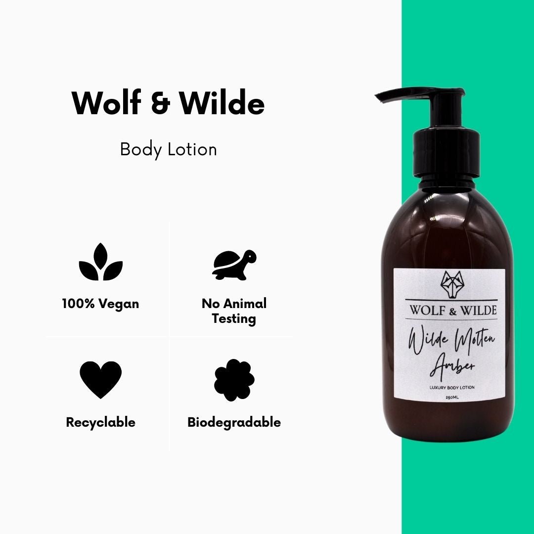 Wilde Molten Amber Luxury Body Lotion 250ML