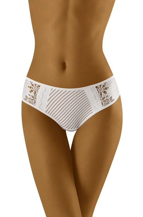 Wolbar Gigua thong in white, front view