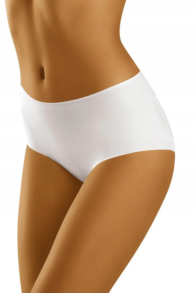 Wolbar Hiperia II body shaping briefs in white, clean product view