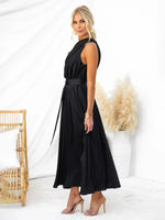 Women's One Shoulder Slim Waist Strapless Backless Belted Dress | 10 Designs