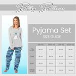 Daisy Dreamer Women's Penguin Thermal Fleece Pyjamas Set Soft Warm Winter PJs