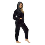 Daisy Dreamer Women's Ultra-Soft Plush Fleece Hooded Winter Pajama Set