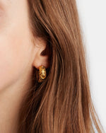 Ballinger You’re My Sun, Moon and Stars Gold Hoops